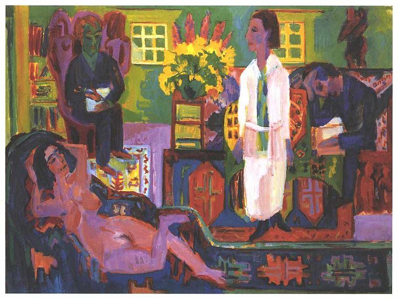 Ernst Ludwig Kirchner Modern Boheme